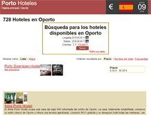 Tablet Screenshot of es.porto-hotels.net