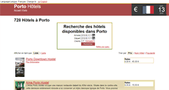 Desktop Screenshot of fr.porto-hotels.net