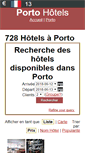 Mobile Screenshot of fr.porto-hotels.net